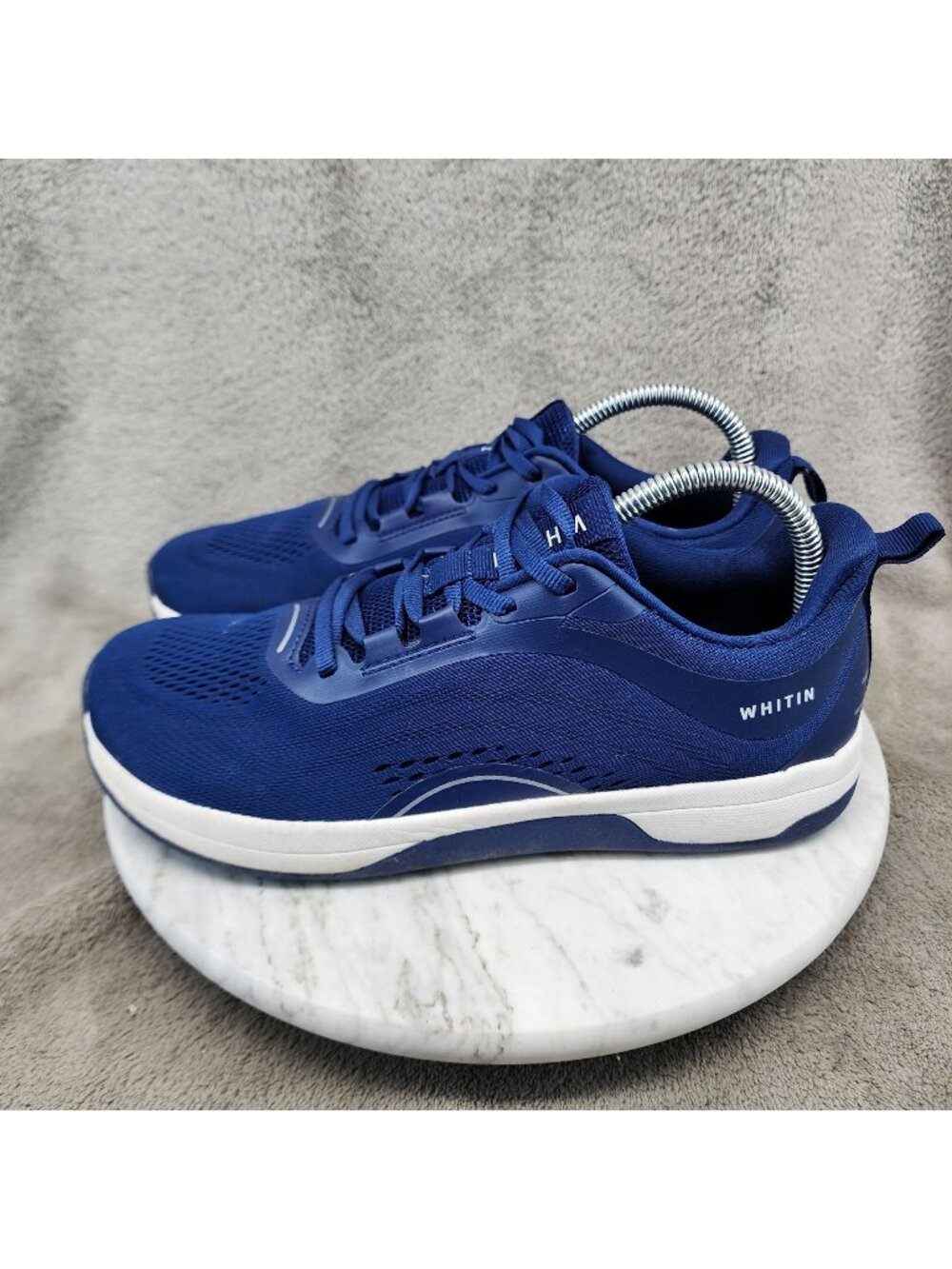 Whitin Shoes Womens Size EU 40 US 9 Blue Lace Up Sneakers *Read*